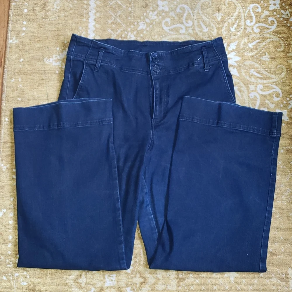 A New Day Stretch Wide Leg Jeans - Picture 1 of 4